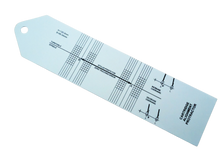 Cartridge Alignment Protractor (White)